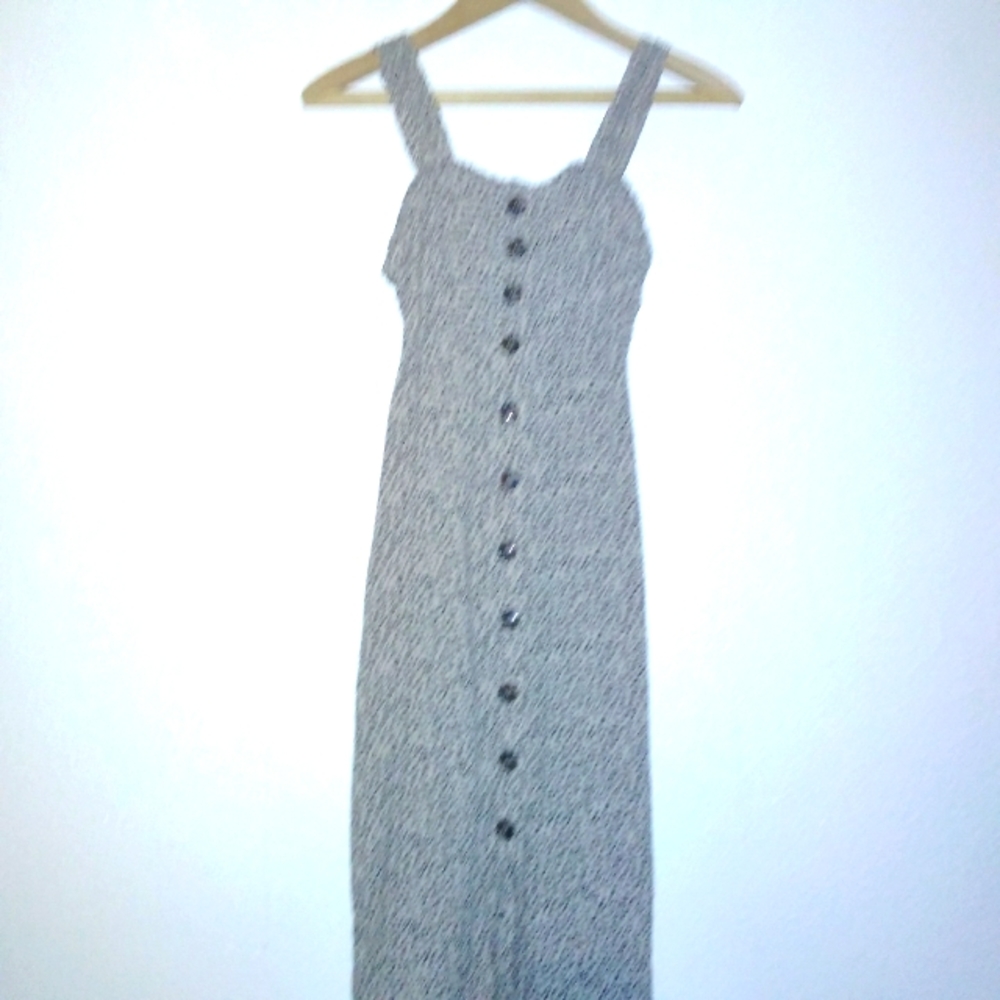 Japna Leopard Print Button Down Maxi Dress